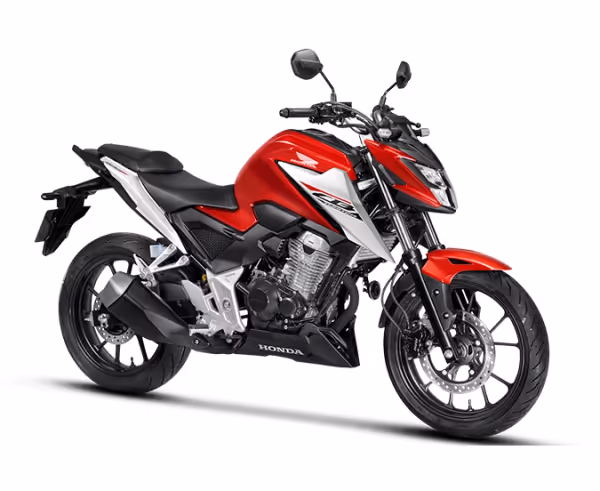 CB 300F Twister vista três quartos dianteira CBS