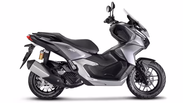 Honda ADV prata vista lateral