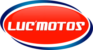 Logotipo da concessionária Luc Pádua Motos